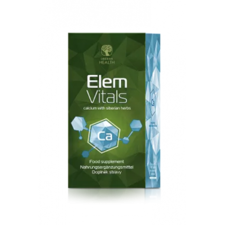 Elemvitals Calcium with Siberian herbs 60 kapslí