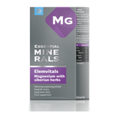 Elemvitals Magnesium with Siberian herbs 60 kapslí