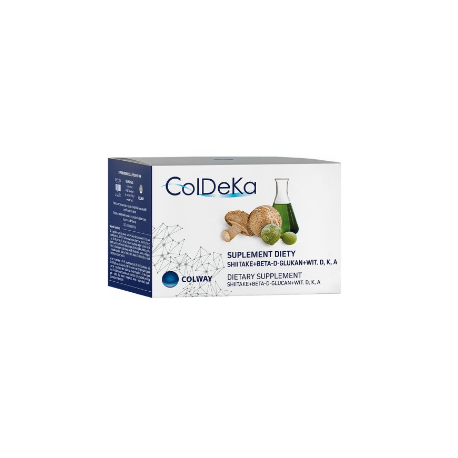 ColDeKa - Vitamín A, D3, K2 a beta-D-glukan 60 kapslí