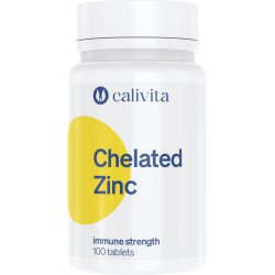 CaliVita Chelated Zinc 15.0 mg 100 tablet